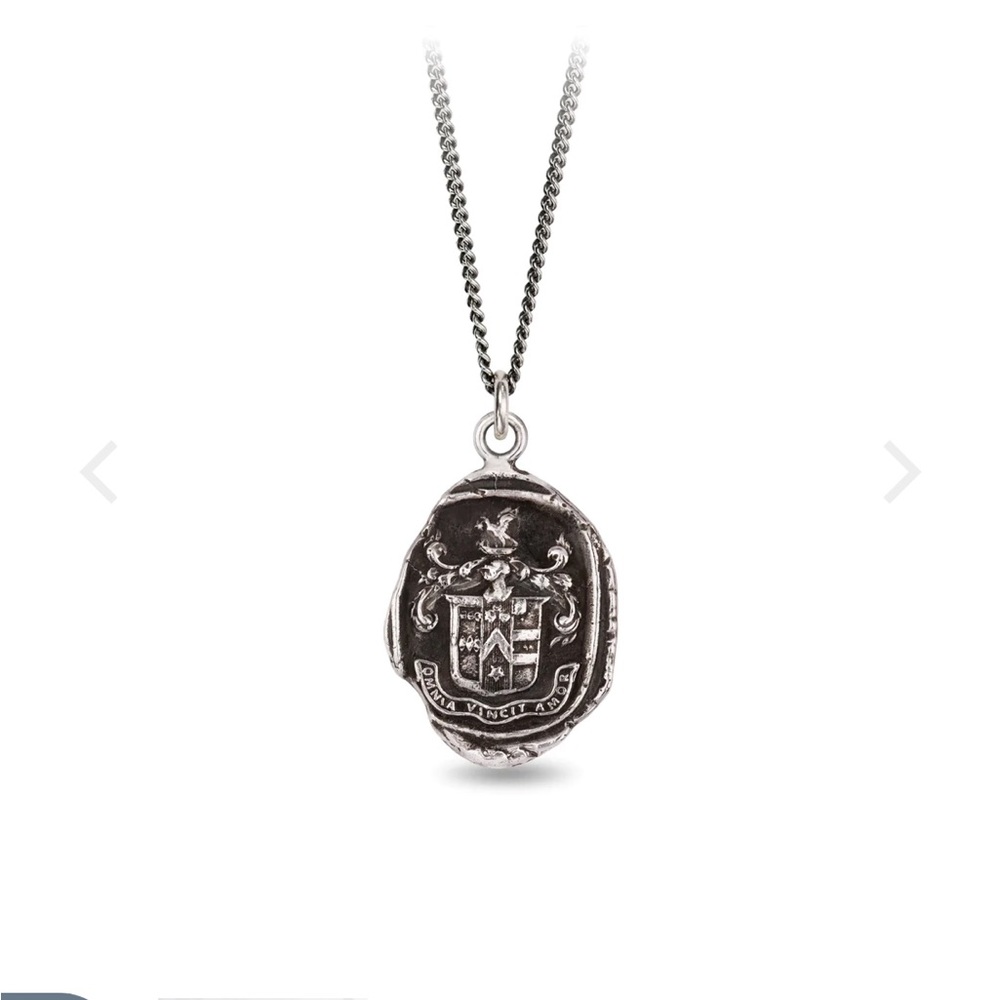 Pyrrha “Love Conquers All” necklace